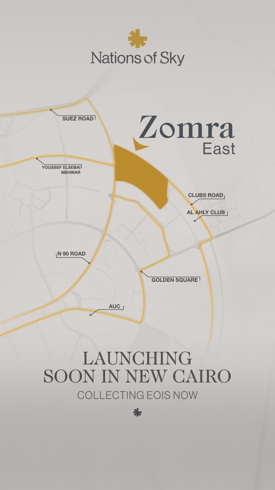 Zomra East Location Map